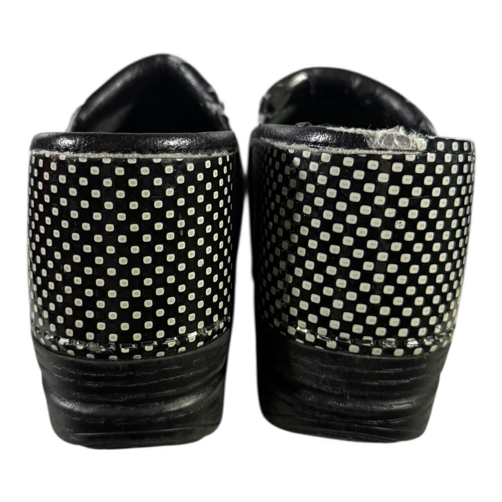 Dansko Professional Clogs Patent Leather Black White Checkered Women’s US 8 - Picture 5 of 8